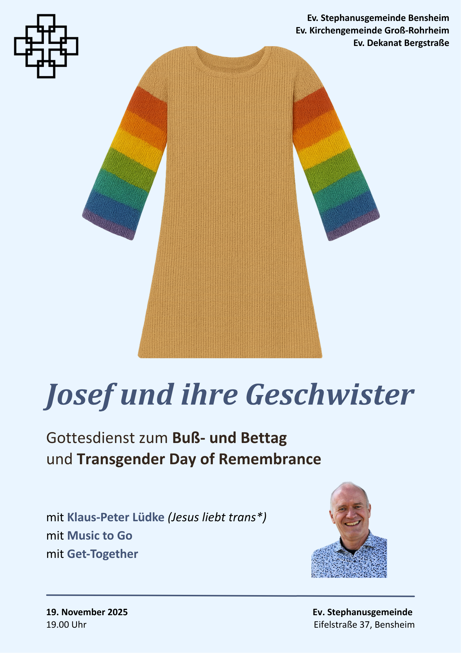 Pulli mit Ärmeln in Regenbogenfarbe